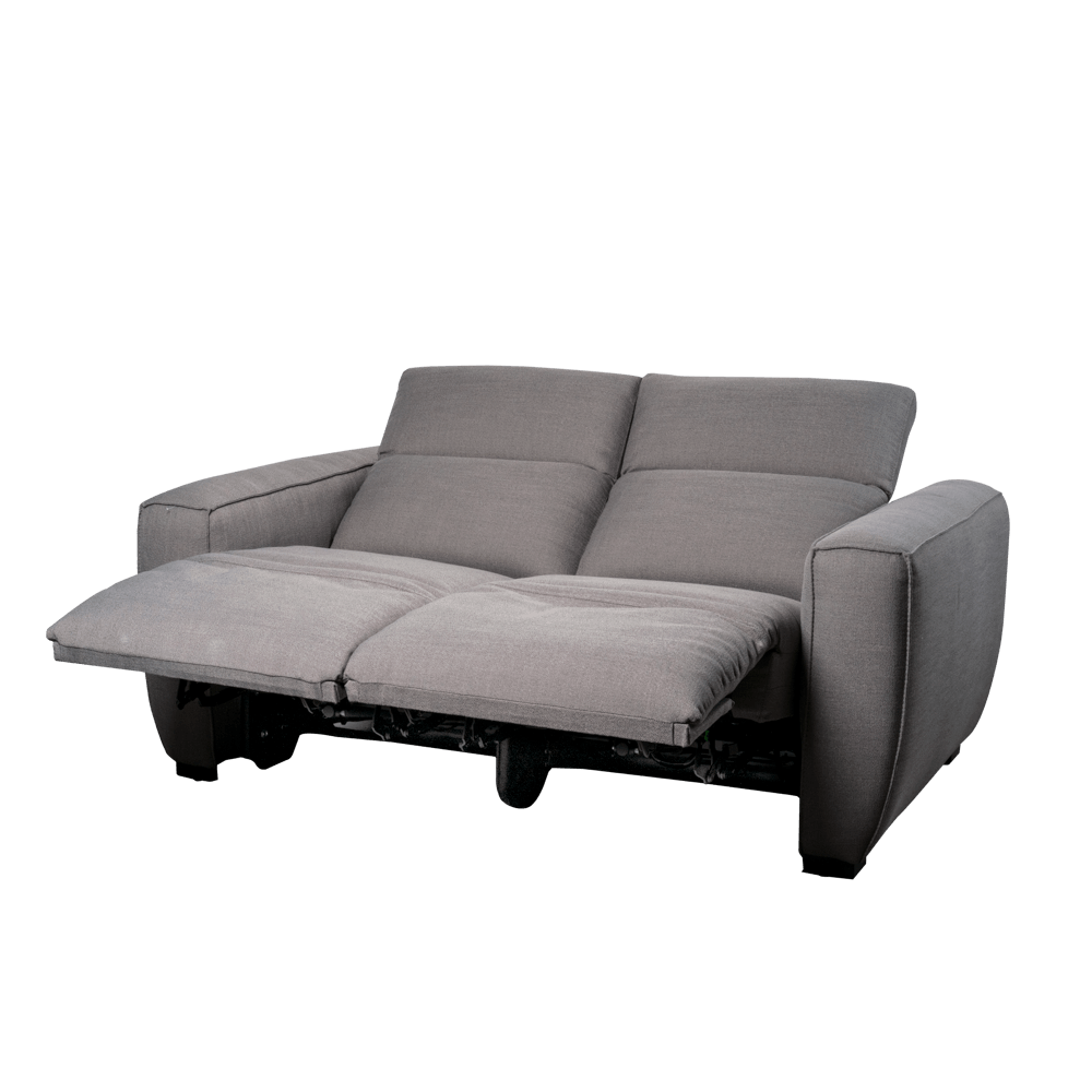 Sofa 2p Reclinable Electrico Birger Gris Oscuro Tempo Desing Tempo Design